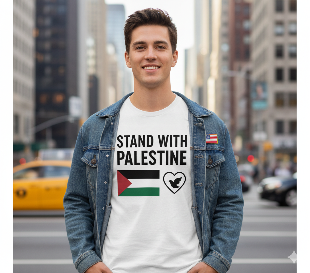 Freedom for Palestine” T-Shirt 4 Freedom for Palestine” T-Shirt - Image 4